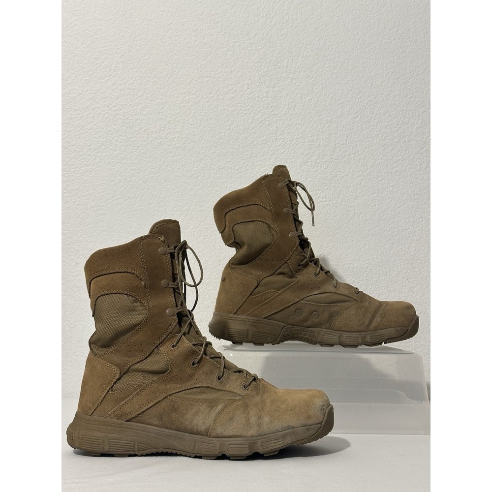 Reebok Mens Combat Boots Tactical 8"Composite Toe Size 12W RB 8822